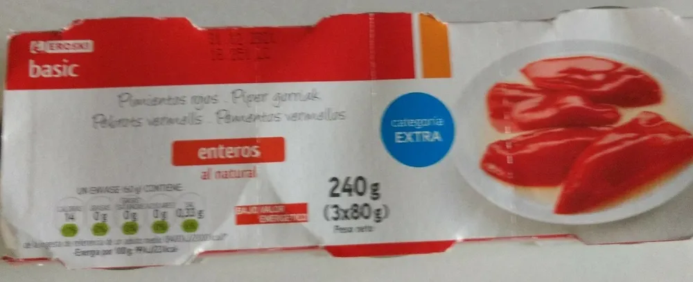 Pimientos rojos