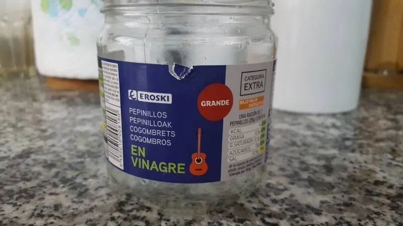 Pepinillos en vinagre