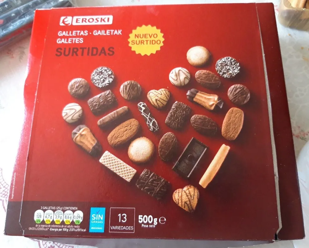 Galletas surtidas