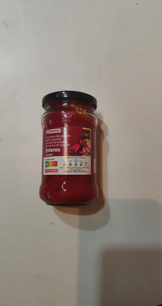 Pimientos del piquillo enteros