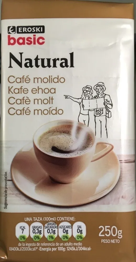 Cafe molido natural