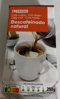 Café descafeinado natural