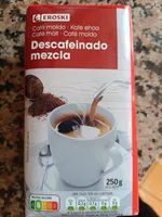 Café molido descafeinado mezcla