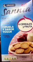 Galletas ciruela y sabor yogur