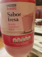 Batido sabor fresa