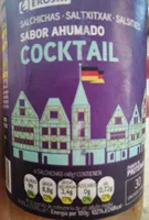 Salchichas sabor ahumado cocktail