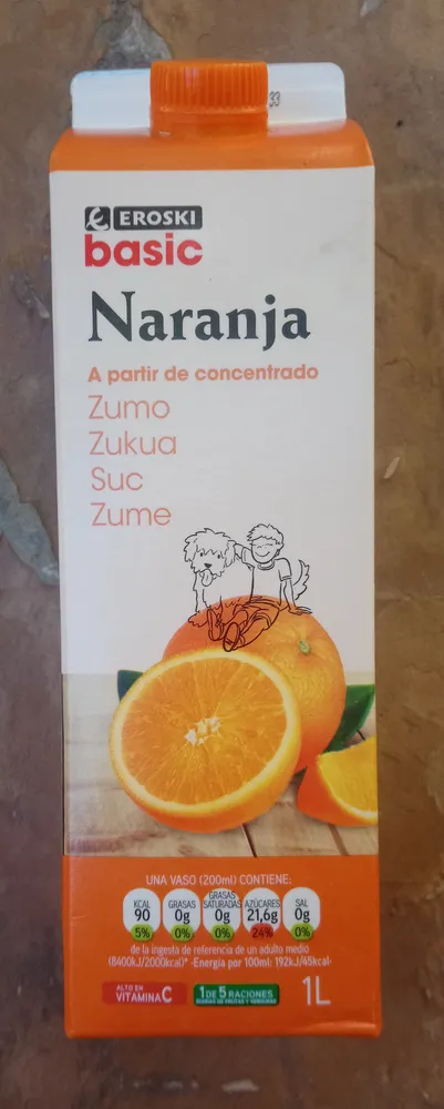 Zumo de naranja