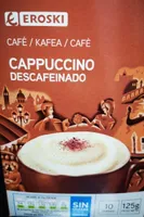 Café cappuccino descafeinado