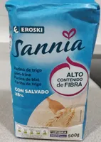 Harina de trigo con salvado 28%