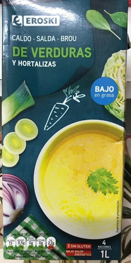 Caldo de verduras