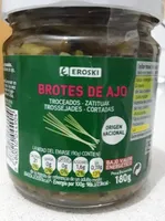 Brotes de ajo troceados