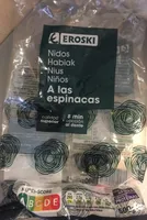 Nidos a las espinacas