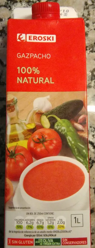 Gazpacho natural