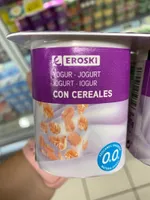 Yogur con cereales