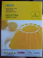 Preparado para gelatina sabor a limón
