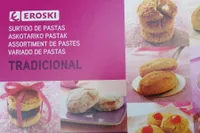 Surtido de pastas tradicional