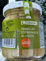 Yemas de espárragos blancos