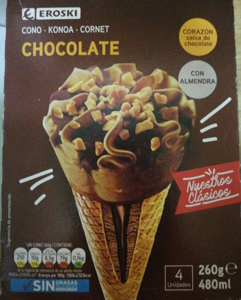 Cono chocolate