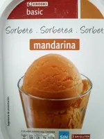 Sorbete de mandarina