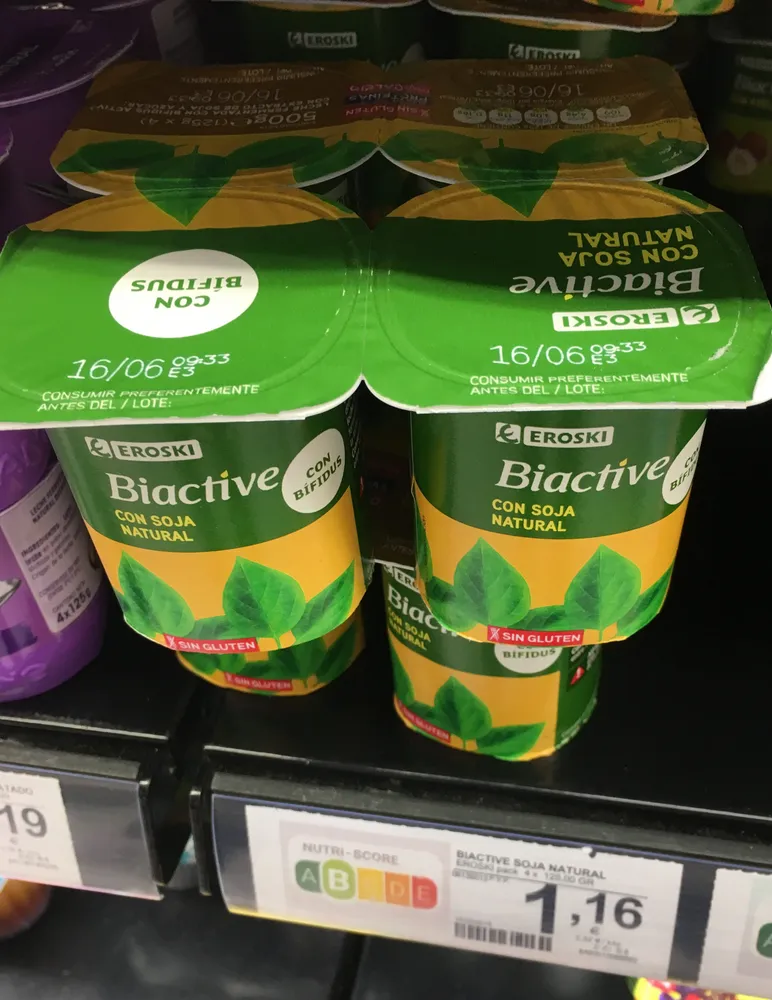 Biactive con soja natural