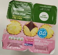Biactive desnatado con piña