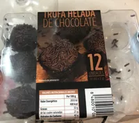 Trufa helada de chocolate