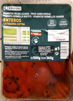 Pimientos rojos asados enteros