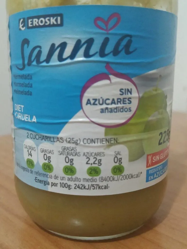 Mermelada diet ciruela