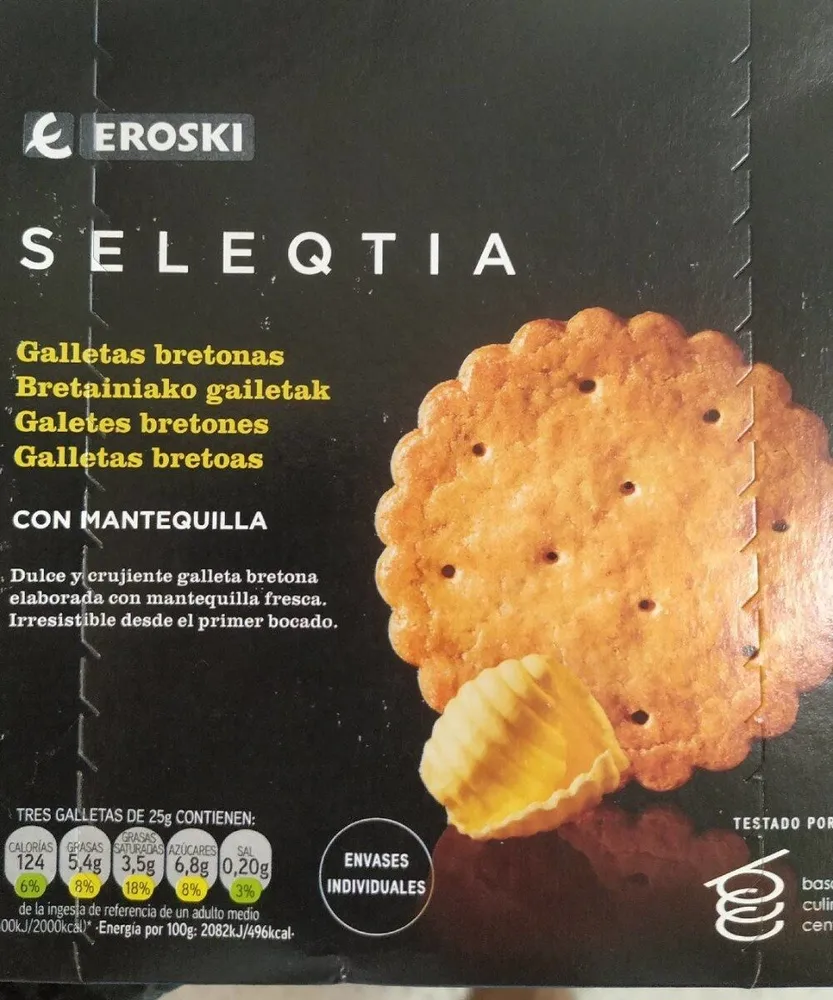 Galletas bretonas