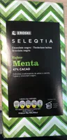 Chocolate negro 47% sabor menta