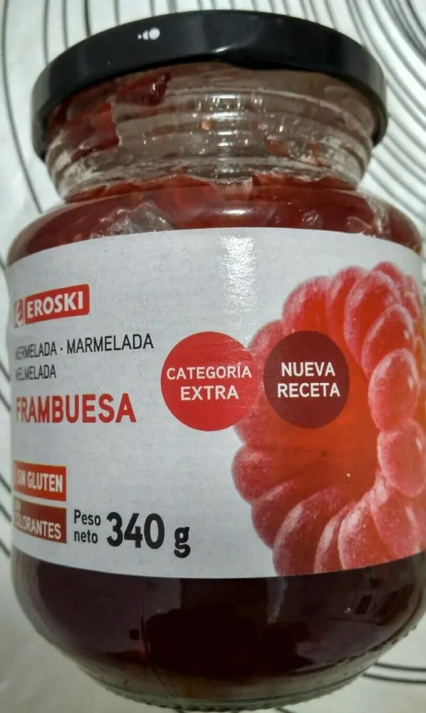 Mermelada de frambuesa