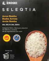 Arroz bomba del delta del Ebro