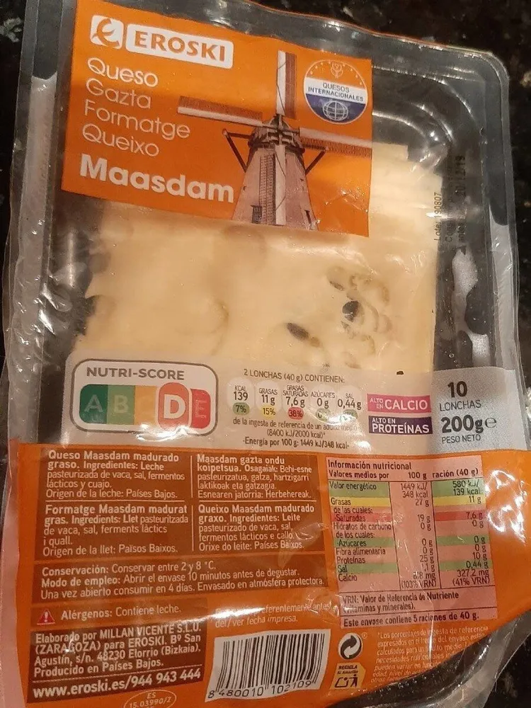 Queso maasdam