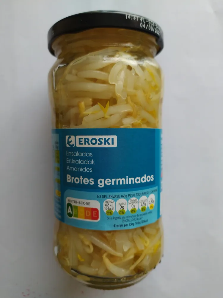Brotes germinados