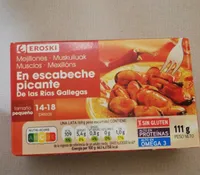 Mejillones en escabeche picante de las rias gallegas
