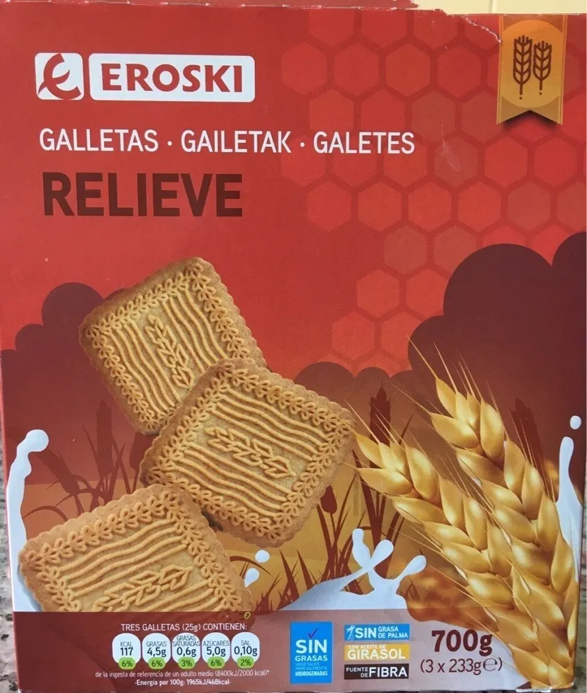 Galletas RELIEVE