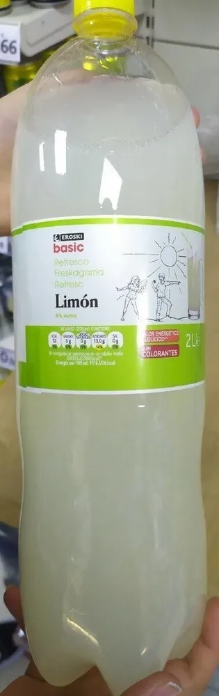 Refresco Limón Eroski