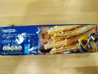 Barquillos rellenos sabor nata