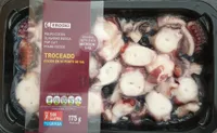 Pulpo cocido troceado
