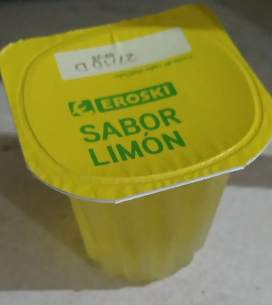 Gelatina limón