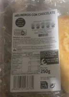 Melindros con chocolate