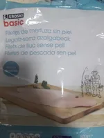 Filetes de merluza sin piel