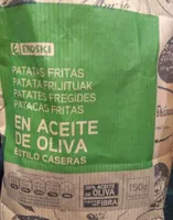 Patatas fritas en aceite de oliva estilo caseras
