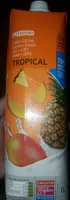 Zumo + leche tropical