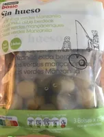 Sin hueso Aceitunas verdes manzanilla