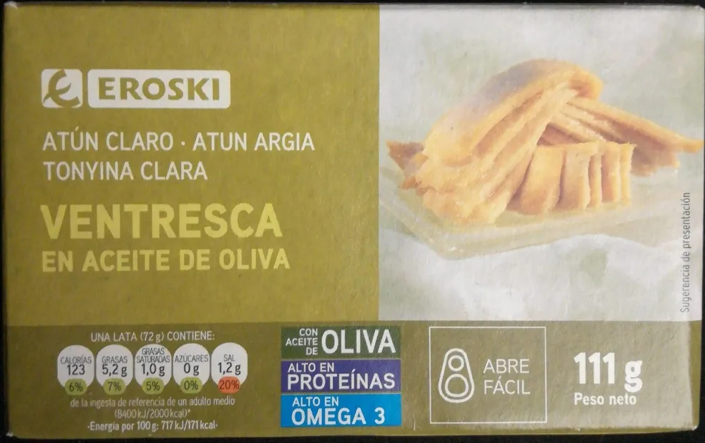 Ventresca en aceite de oliva