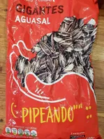 Pipas gigantes tostadas aguasal