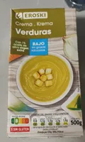 Crema de verduras con aceite de oliva virgen extra