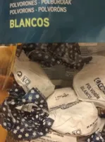 Polvorón blanco