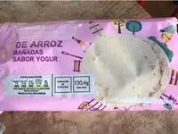 Tortitas de arroz bañadas sabor yogur